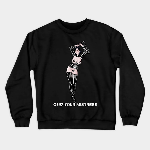 Dominatrix 73b Crewneck Sweatshirt by raulovsky